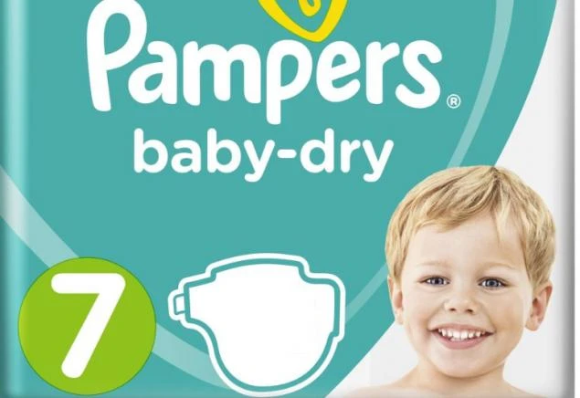 Pampers Baby Dry maat 7 Pampers Baby Dry maat 7