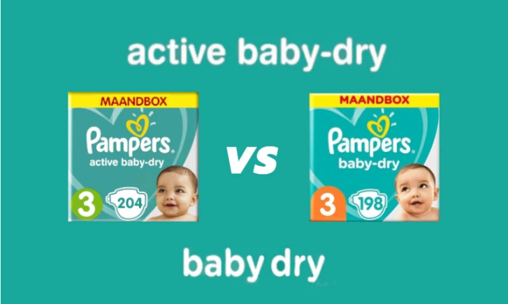 Pampers Active Baby-Dry vs. Baby Dry Pampers Active Baby-Dry vs. Baby Dry