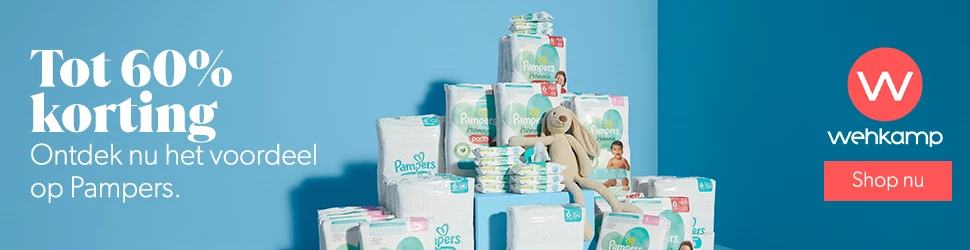 Pampers grote actie wehkamp