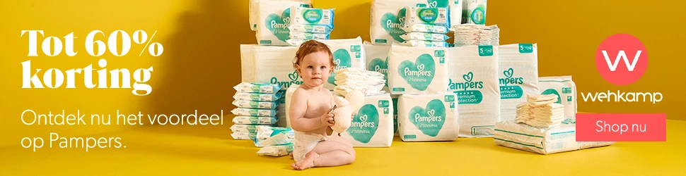 wehkamp aanbieding van Pampers bill