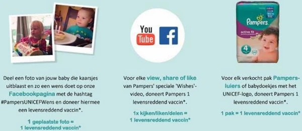 Pampers Doe een Wens Campagne Pampers Doe een Wens Campagne