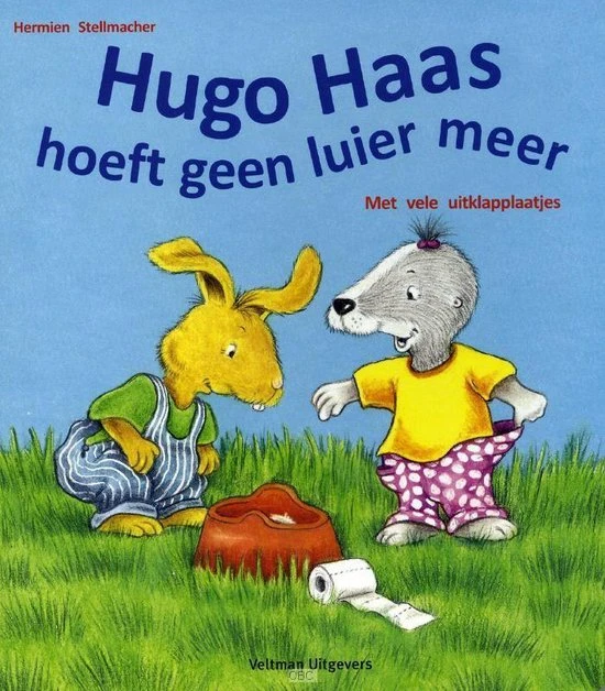 Hugo Haas hoeft geen luier meer