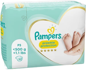 Pampers Preemie Protection verpakking