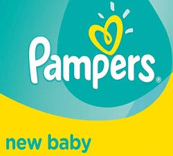 Pampers new baby