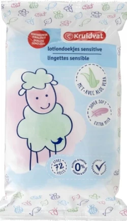 Kruidvat Extra Sensitive Lotiondoekjes