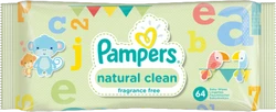Pampers Natural Clean Babydoekjes