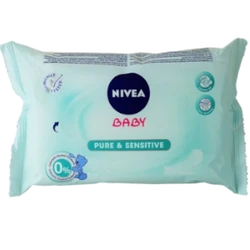 Nivea Pure & Sensitive billendoekjes verpakking