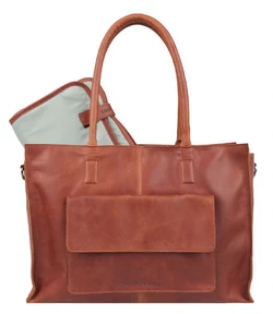 cowboysbag diaperbag-tortola-cognac