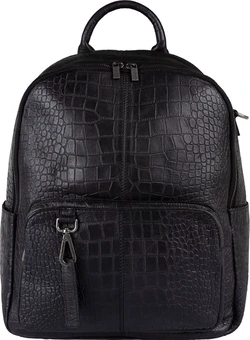 Cowboysbag Diaper Bag Croco Black