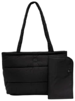 Jollein puffed bag mom luiertas - black