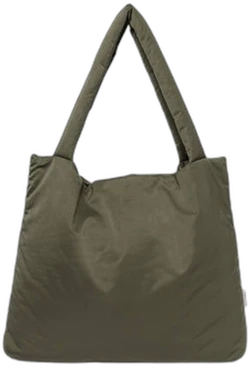 Studio Noos luiertas Puffy Mom Bag kaki Groen Effen
