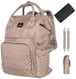 NanaBeebi ™ Luiertas - Beige/Taupe (Mimmti)