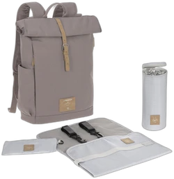 Lässig  Green Label Rolltop Rugtas Limited Edition - Rosewood Grey