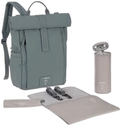 Lässig  Green Label Rolltop Up Rugtas - Anthracite