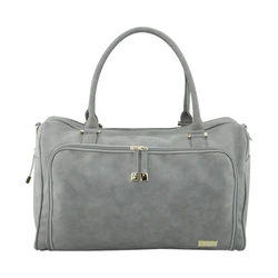 Isoki Isoki Zip Satchel Luiertas Stone Isoki Isoki Zip Satchel Luiertas Stone