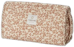 Noppies Botanical quilted luiertasje Fog Luieretui Bruin Bloemen