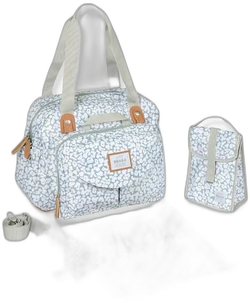 Luiertas Genève II BEABA blauw