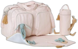 Multi-pocket luiertas Family L VERTBAUDET lichtroze canvas