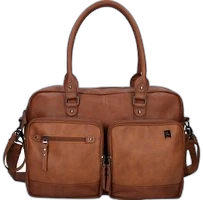 Kidzroom Precious - Luiertas - Bruin - Verschoonmatje - Verstelbare schouderbanden - Flessenhouder