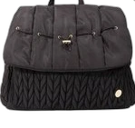 Luiertas Rugzak met Verschoonmatje - Zwart - inclusief kinderwagenhaken