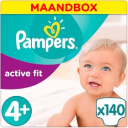 Pampers - Active Fit - Maandbox - Maat 4+