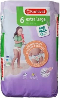 Kruidvat Luierbroekjes - Standaard Pak - 6 Kruidvat Luierbroekjes - Standaard Pak - 6