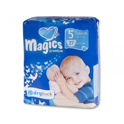 Magics Premium luiers - Standaard pak - Maat 5 Magics Premium luiers - Standaard pak - Maat 5