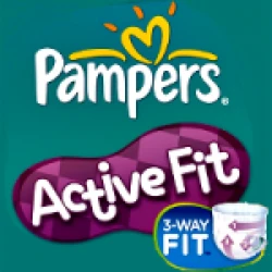 Pampers - Active Fit - Jumbo Pak (oud) - 5