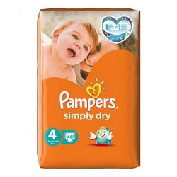 Pampers - Simply Dry - Voordeelpak - Maat 4