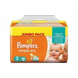 Pampers - Simply Dry - Jumbo - Maat 3