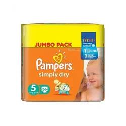 Pampers - Simply Dry - Jumbo - Maat 5