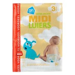 Albert Heijn luiers voordeelpak maat 3 84 stuks