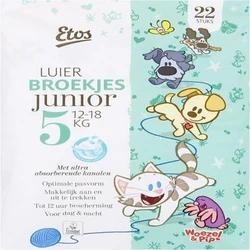 Etos - Luierbroekjes - Standaard pak - Maat 5 Etos - Luierbroekjes - Standaard pak - Maat 5