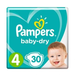 Pampers Baby-Dry Standaard pak 4 30 stuks
