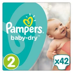 Pampers Baby-Dry Standaard pak 2 42 stuks