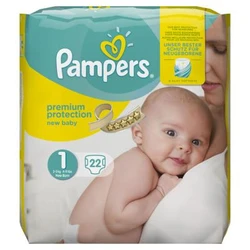Pampers New Baby - Carry Pack met 23 New Baby luiers Pampers New Baby - Carry Pack met 23 New Baby luiers