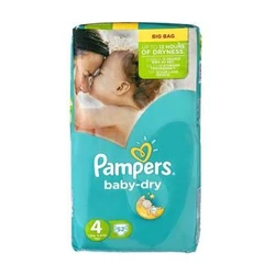 Pampers - Baby-Dry - Reuzenpak - Maat 4