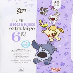 Etos - Luierbroekjes - Standaard pak  - Maat 6