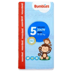 Bumblies - Voordeelpak - maat 5 met 72 luiers