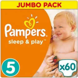 Pampers - Sleep & Play - Jumbo Pack - maat 5 Pampers - Sleep & Play - Jumbo Pack - maat 5