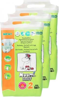 Muumi Baby luiers - voordeelpak - 2