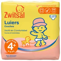 Zwitsal Luiers standaard pak - 4+ Zwitsal Luiers standaard pak - 4+