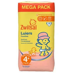 Zwitsal Luiers mega pak - 4+