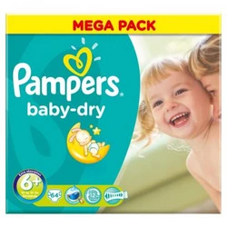 Pampers - Baby-Dry - Megabox+ - Maat 6+