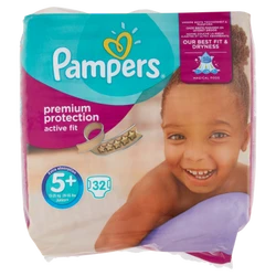 Pampers - Active Fit - Buitenlands pak - Maat 5+