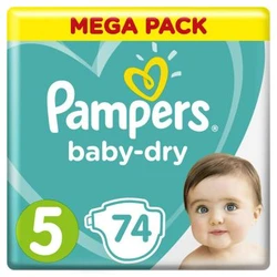 Pampers - Baby-Dry - Mega pak - 5 Pampers - Baby-Dry - Mega pak - 5