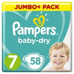 Pampers - Baby-Dry - jumbo+ pak  - Maat 7