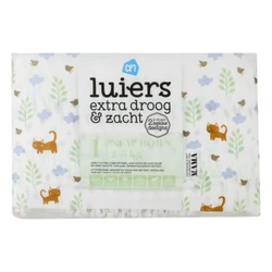 Albert Heijn - Extra droog & zacht luiers - standaard - 1 Albert Heijn - Extra droog & zacht luiers - standaard - 1