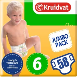 Kruidvat - Droog & Vertrouwd - Jumbo pak - 6
