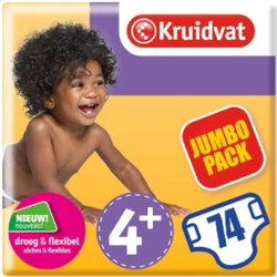 Kruidvat - Droog & Flexibel - Jumbo pak - 4+